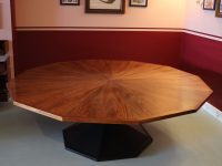 huge 12 sided blackwood table